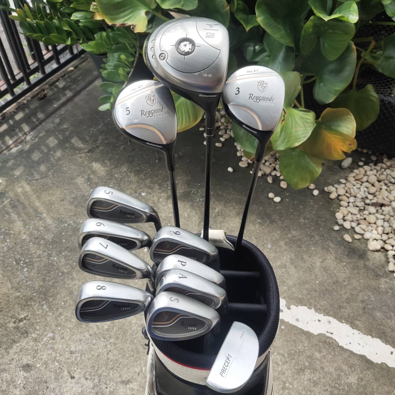 ไม้กอล์ฟครบชุด BRIDGESTONE REYGRANDE SUPER VER. 8.1 มาตรฐานญี่ปุ่น พร้อมลุย