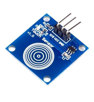 โมดูลปุ่มสัมผัส 1 ปุ่ม TTP223 1-position touch sensor module tact switch touch switch compatible with UNO R3