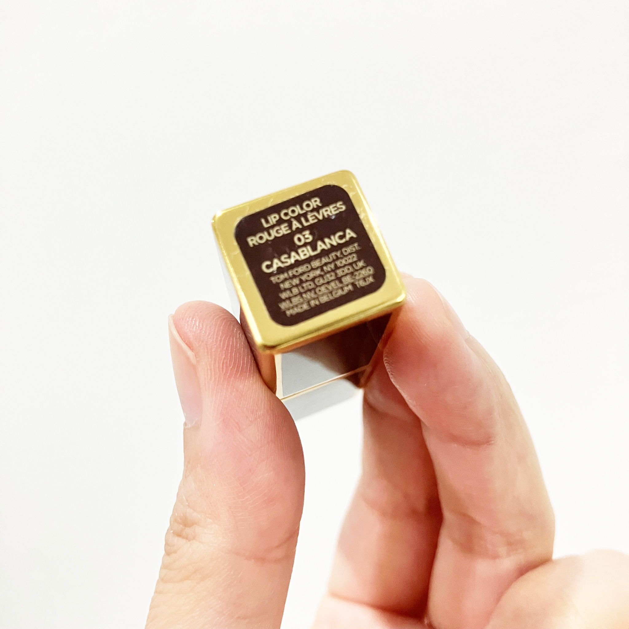 TF Lip Color ขนาดทดลอง 1g Casablanca ลิปสติกสุดหรูหราที่เป็นที่หนึ่งในใจของสาวๆทั่วโลก