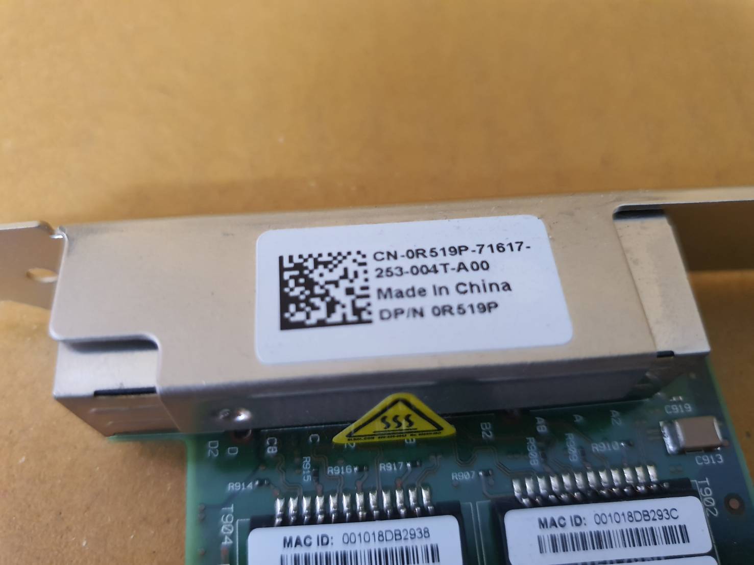 Dell R519P Broadcom BCM5709C 4 Port Gigabit