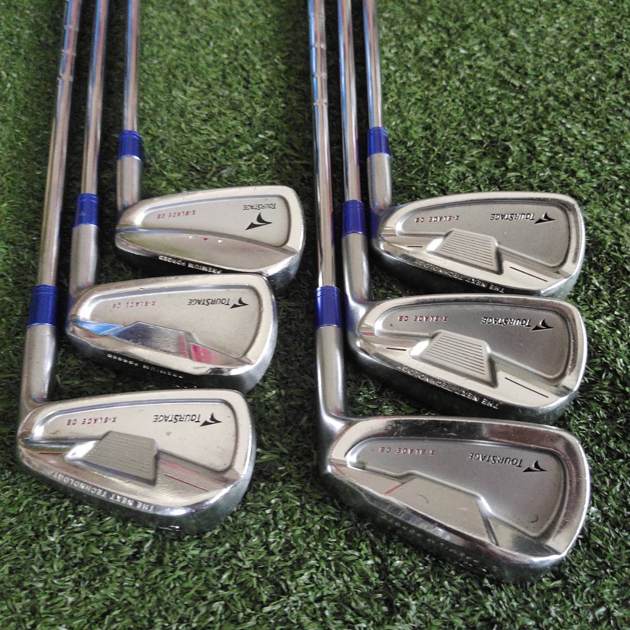 TOURSTAGE X-BLADE CB แค่ชุดแต่ง ราคาก็แพงหูฉีกแล้วค่ะ!! ปลอกคอแต่งทั้งชุด กริพ GOLF PRIDE ทั้งชุด
