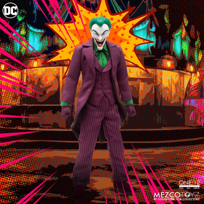 [พร้อมส่ง] Mezco toyz 1/12 : The Joker - Golden Age Edition