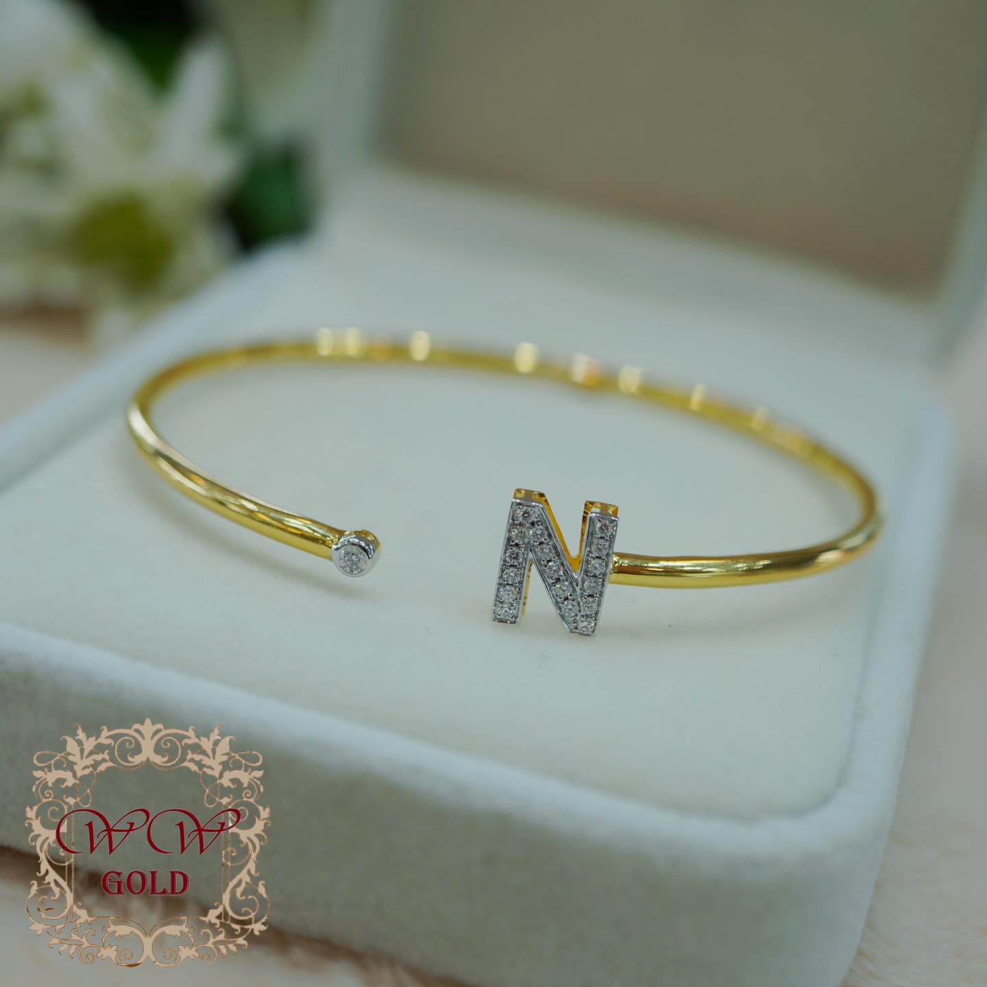 กำไลตัวอักษร