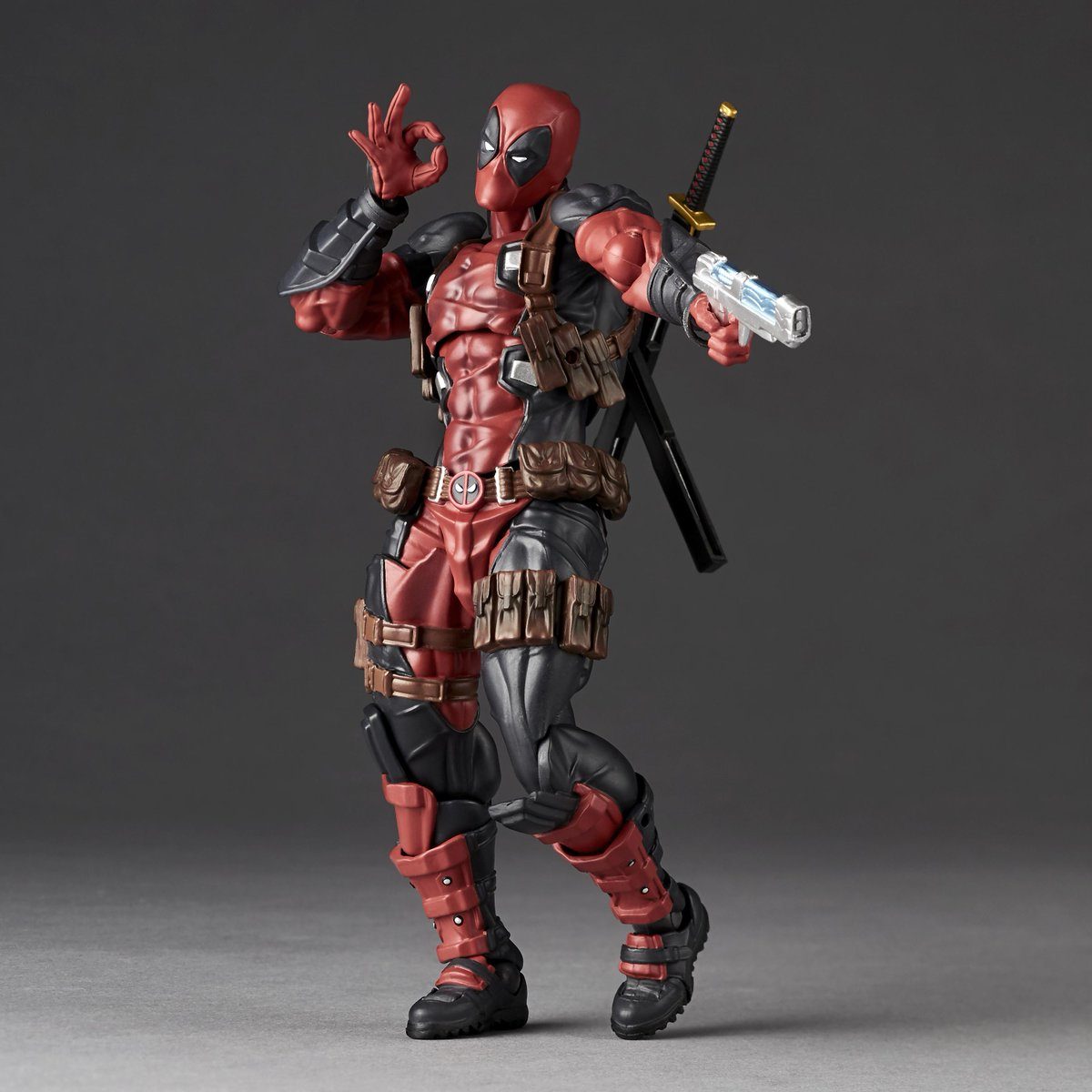 [พร้อมส่ง] Kaiyodo : Revoltech Amazing Yamaguchi (เวอร์ชั่นปกติ) - Deadpool 2.5 (แดง)"