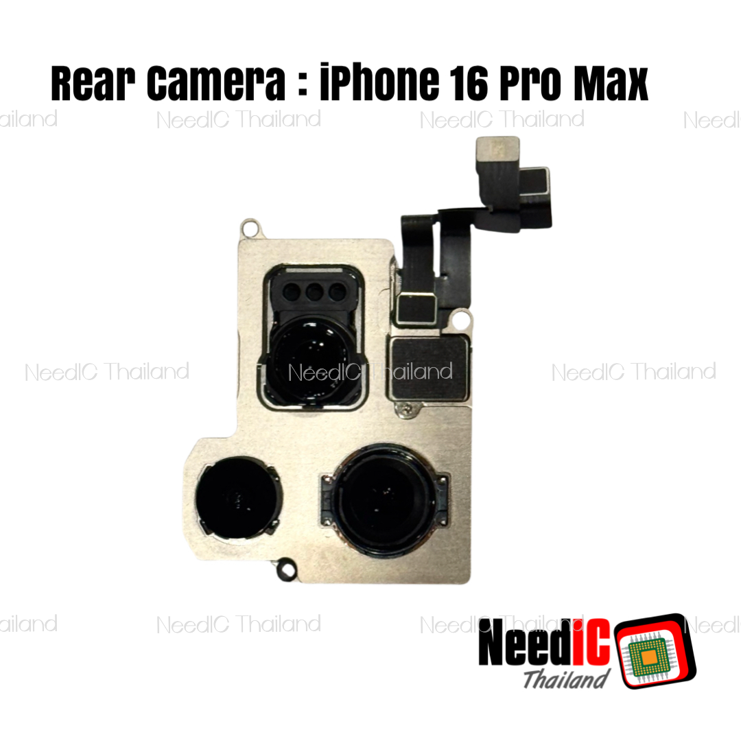กล้องหลังแท้แกะ/Original Rear Camera iPhone 16 Pro Max