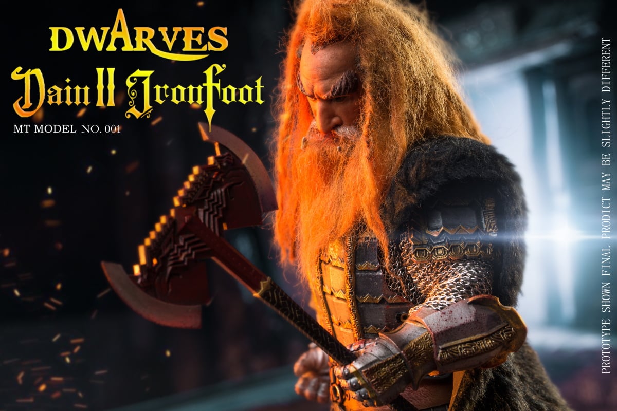 [สั่งจอง]MT MODEL MT001 1/6 dwarf Dane II iron footed moving figure