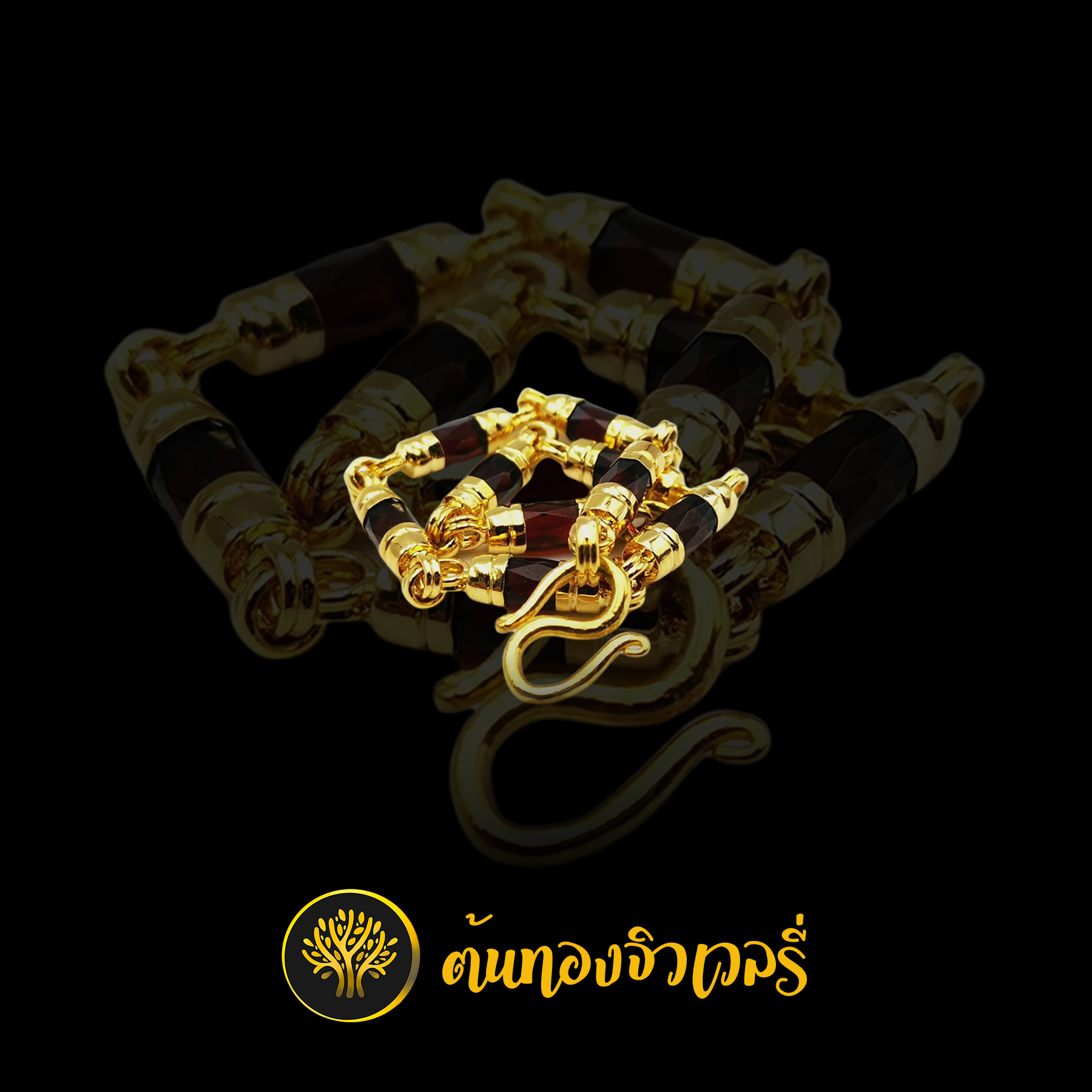 สร้อยข้อมือโกเมน เรียบๆ แต่สวยเอาเรื่องนะครับ