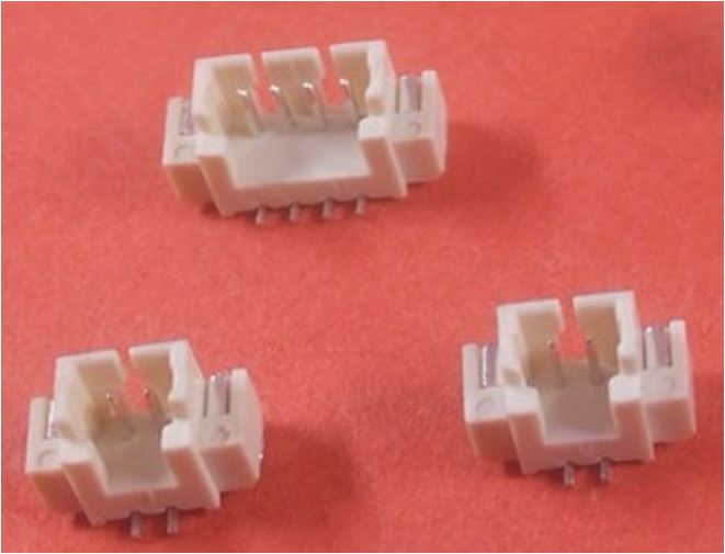 Connector JST 1.25mm ตัวเมีย Verticle paste SMD [2P/3P/4P/5P/6P] ชุดละ 10 ตัว