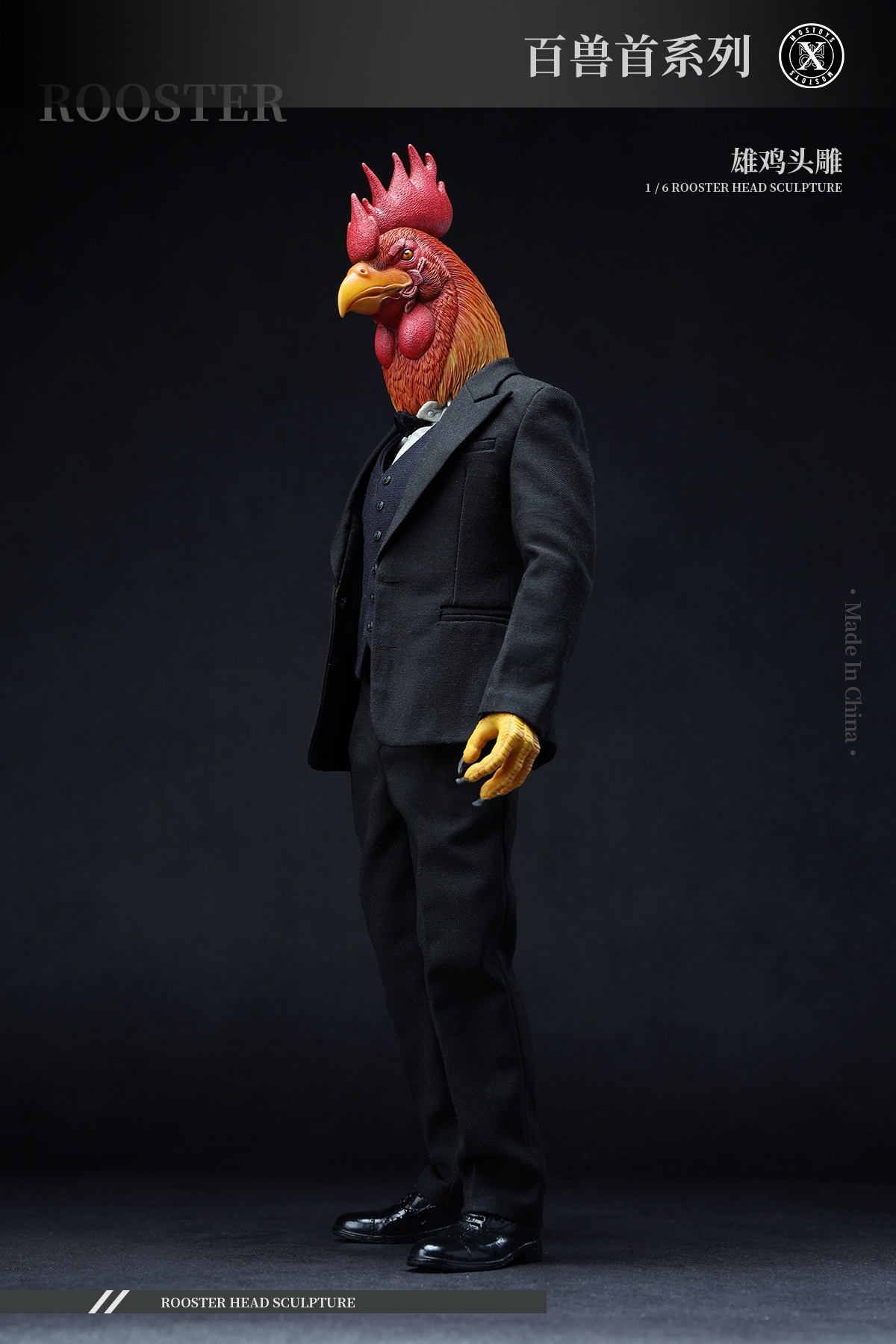 [สั่งจอง] MOSTOYS 1/6 : Rooster Head Sculpture