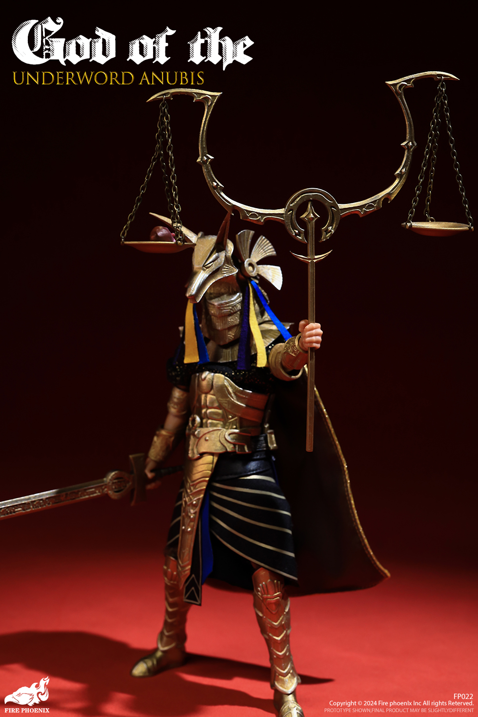 [สั่งจอง] FIRE PHOENIX 1/12 : DIECAST ALLOY THE PROTECTER OF UNDERWORLD