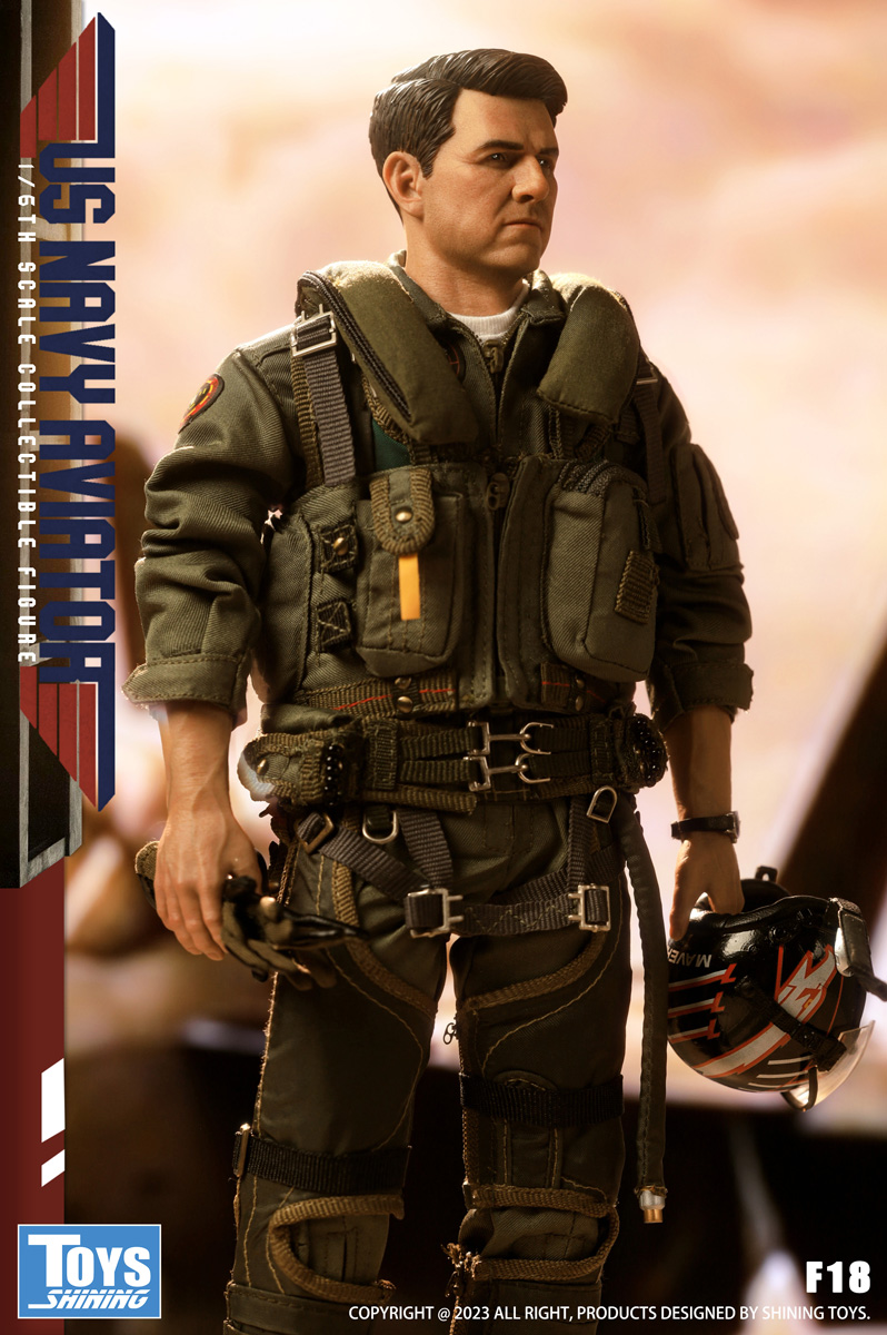 [สั่งจอง]* SHININIG TOYS 1/6 : US NAVY AVIATOR - TOP GUN