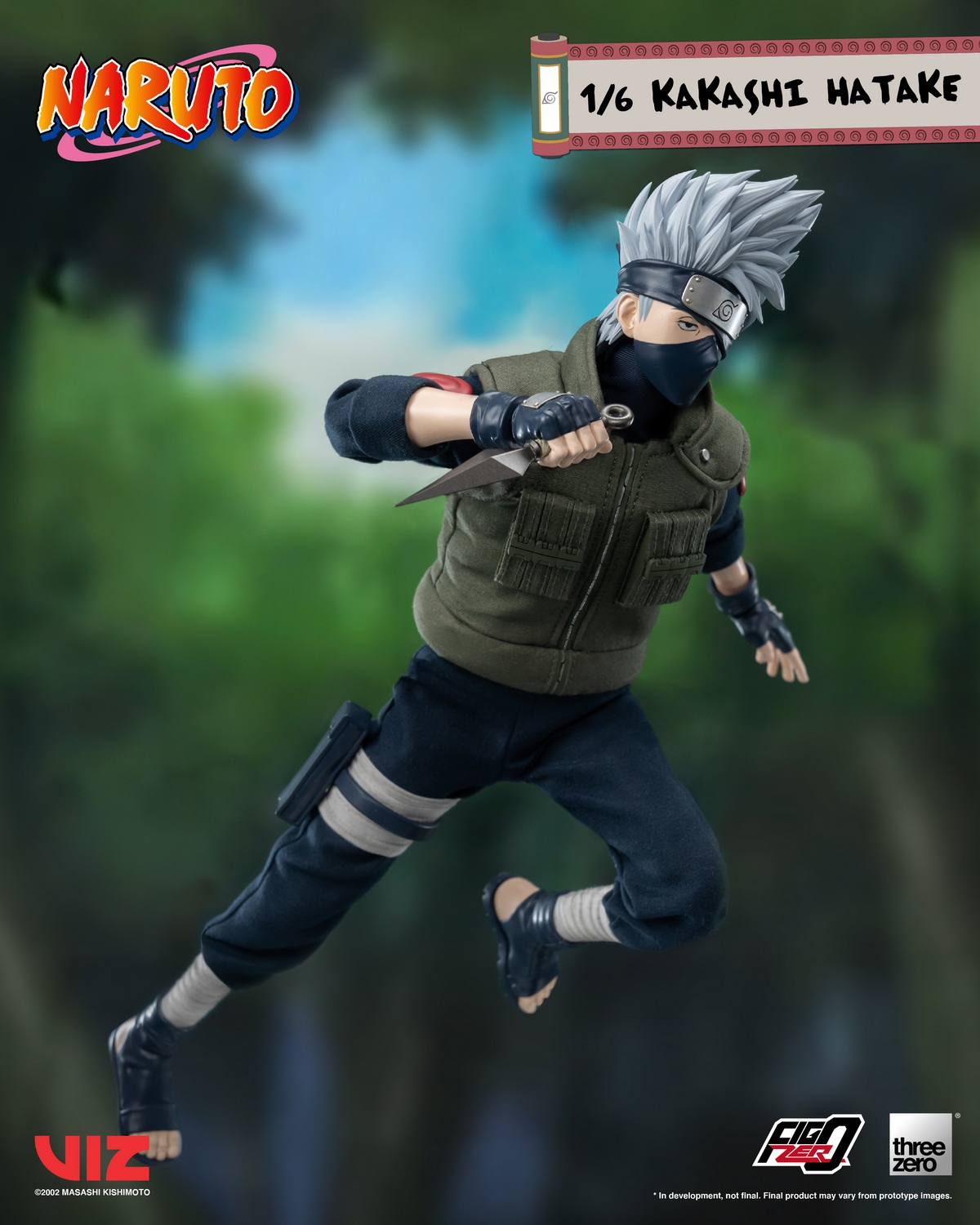 [พร้อมส่ง] Threezero 3Z02620W0 1/6 : FigZero - Kakashi Hatake