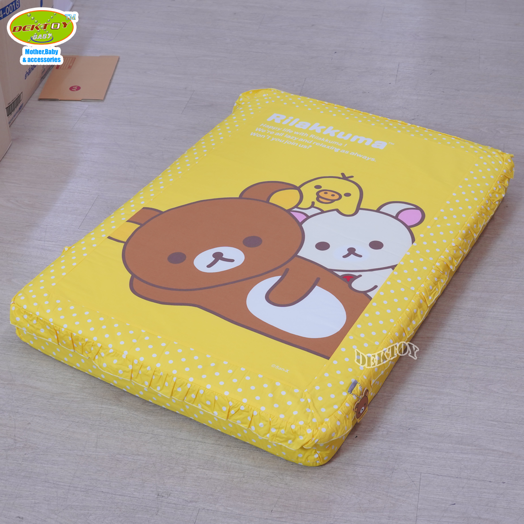 Papa ปาป้า ที่นอนเด็กเบาะฟองใย ริลัคคุมะ ไซส์ใหญ่พิเศษ นุ่มนิ่ม รุ่น RLK-H08