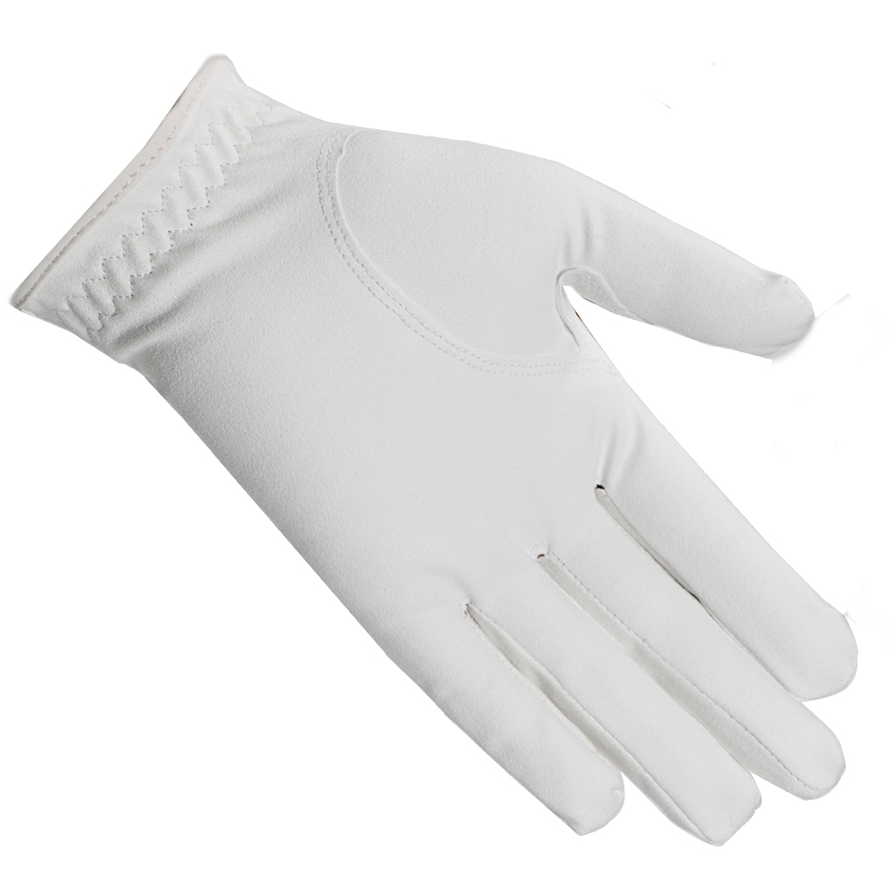 Men's Left Golf Gloves Model 2th ถุงมือกอล์ฟ ข้างซ้าย ผ้าซุปเปอร์ไฟเบอร์ นุ่มสบายกระชับมาก ระบายอากาศได้ดี