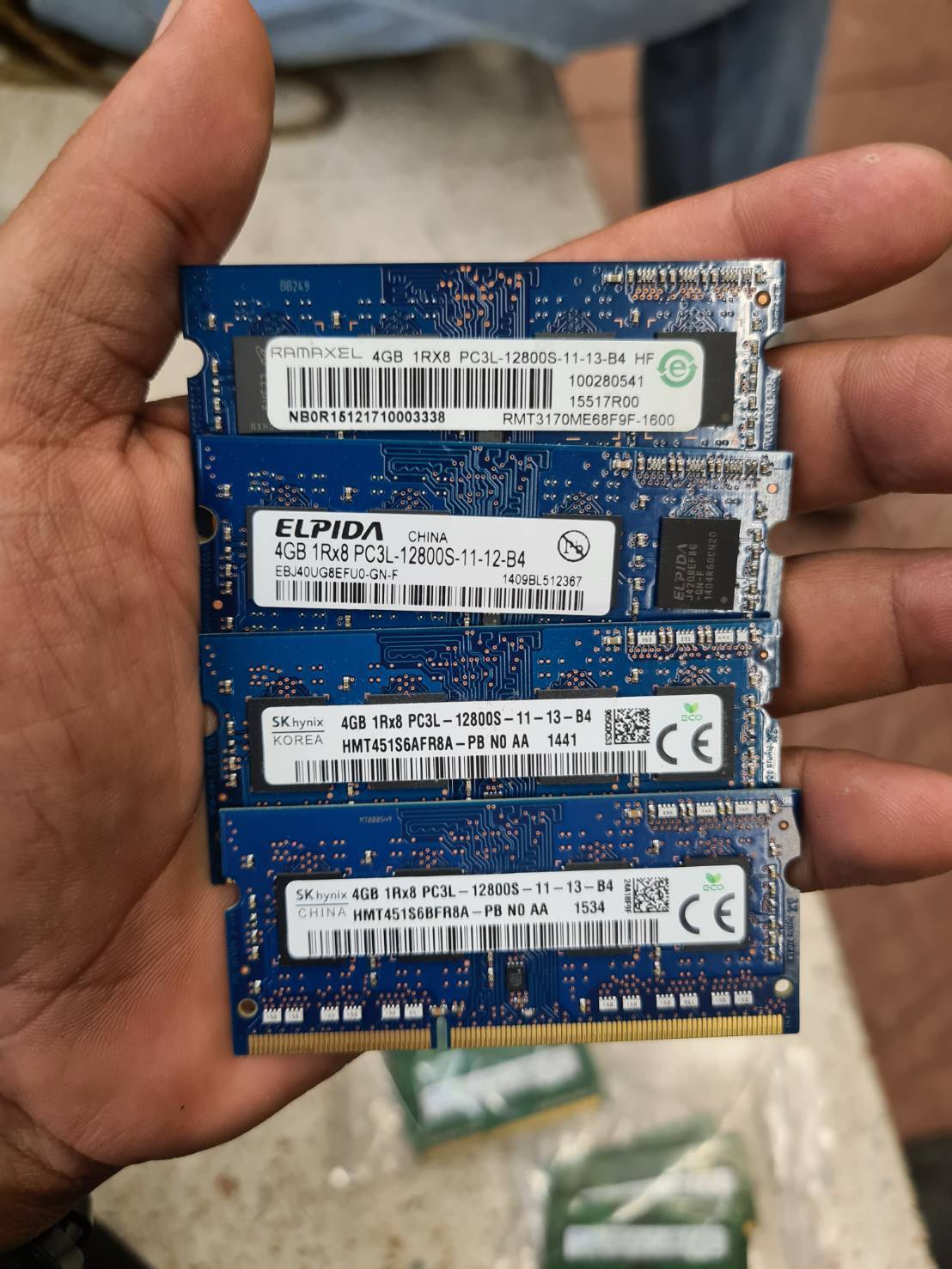 Ram Notebook คละรุ่น 4 GB DDR3