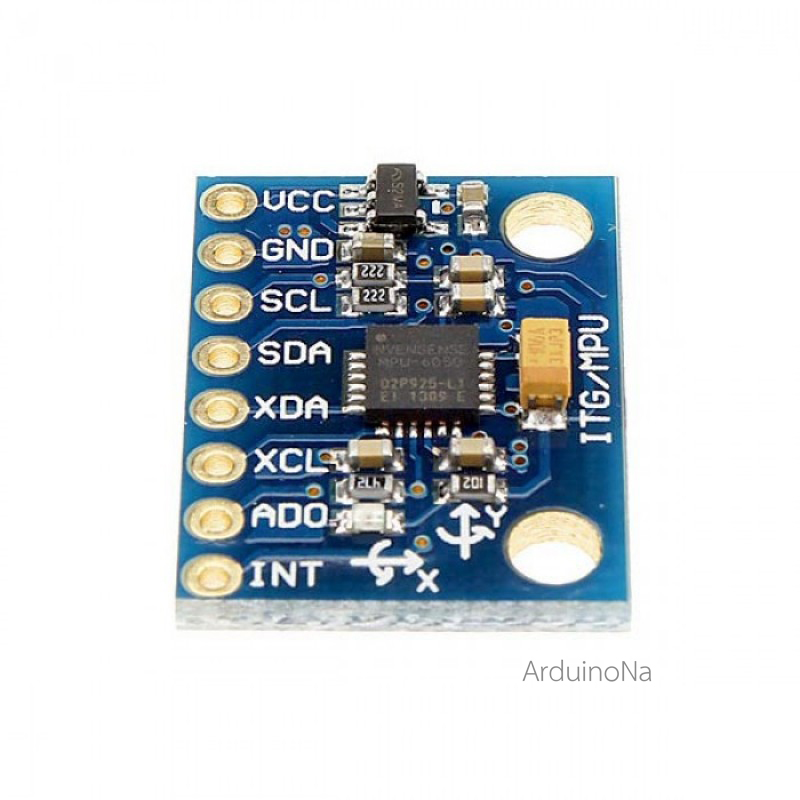 เซนเซอร์วัดความเร่ง ความเร็วเชิงมุม GY-521 for Arduino IMU 3-axis Accelerometer/Gyro Module (MPU6050)