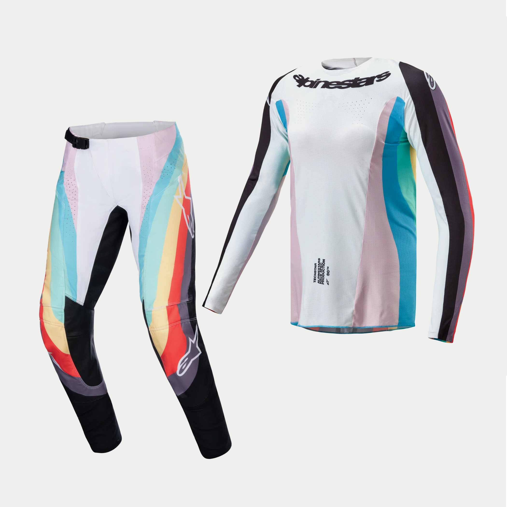 ชุดผู้หญิง Alpinestars 2024 Stella Techstar - Black/Multicolor