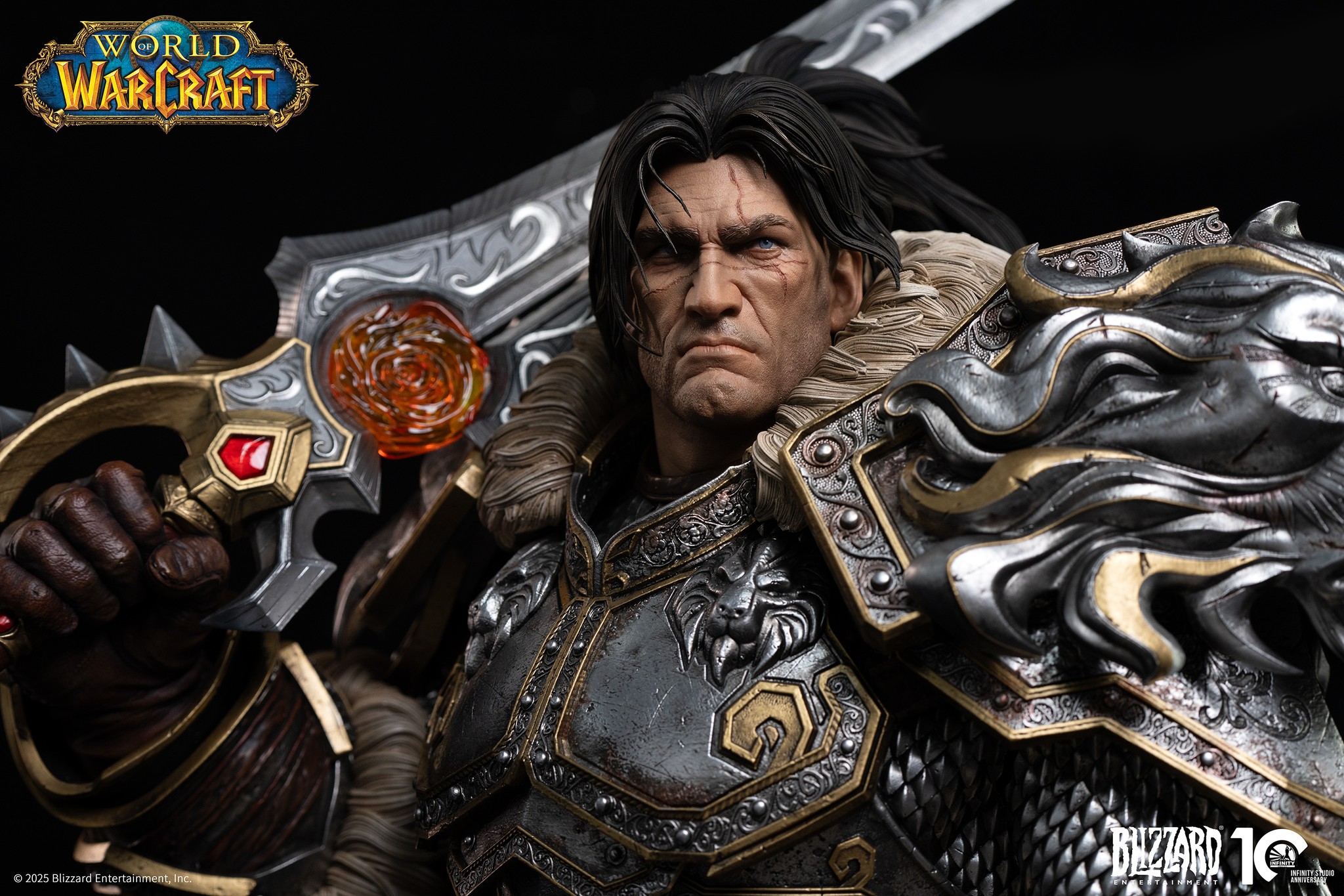 [สั่งจอง] Infinity Studio : Varian Wrynn 1/3 Bust (World of Warcraft)