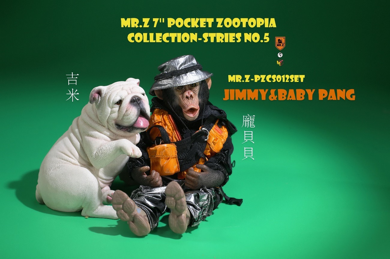 [สั่งจอง]Mr.Z PZCS012 : Pocket Zootopia Collection-Series No.5 : Baby Pang & JIMMY