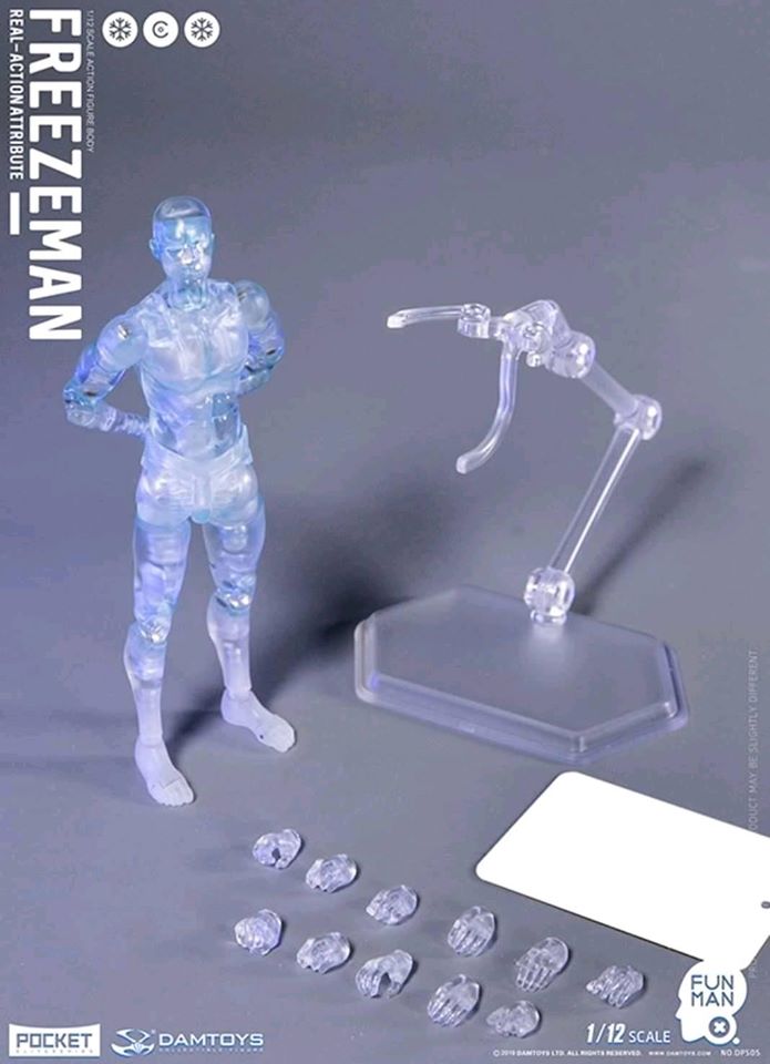 [สั่งจอง] DAMTOYS 1/12TH SCALE ACTION FIGURE “FREEZEMAN”----DPS05