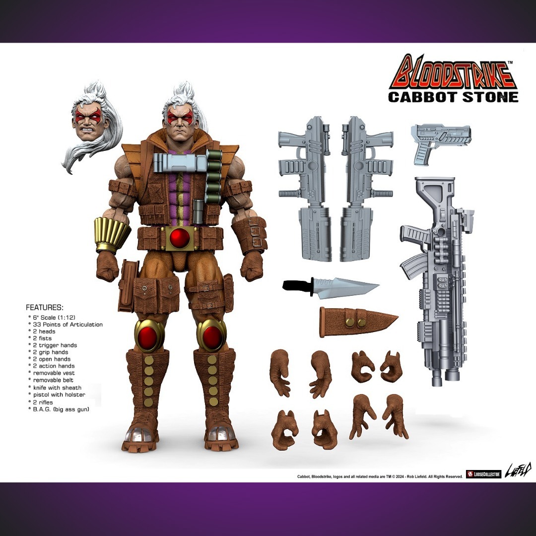 [สั่งจอง]Loosecollector studio x Rob Liefeld Extreme Universe 1/12 : Bloodstrike