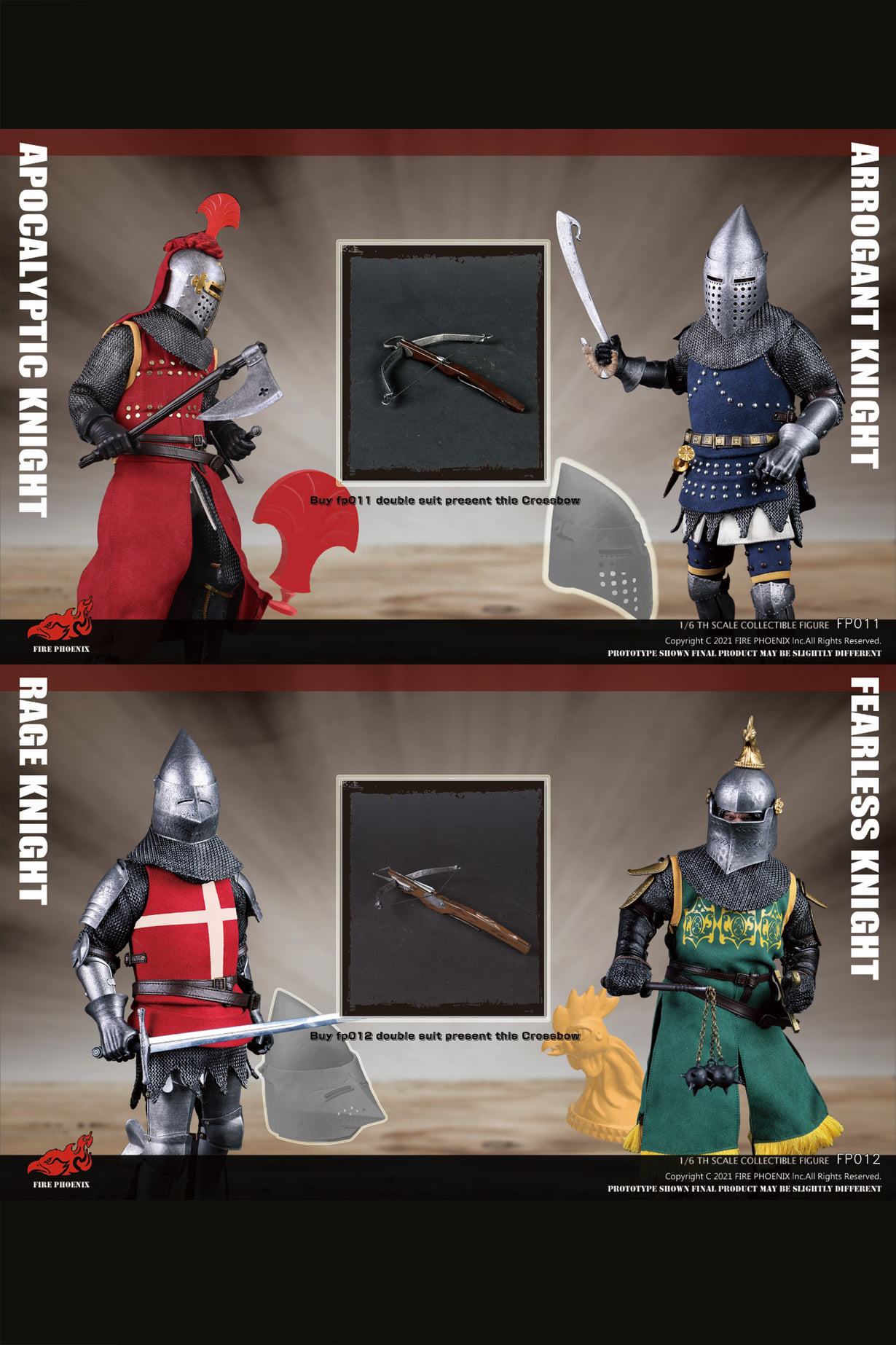 Fire Phoenix 末日の騎士　合金製　fp-010 1/6 アクションフ สั่งจอง]FIRE PHOENIX 1/6 : Knight - Toxtoysshop : Inspired