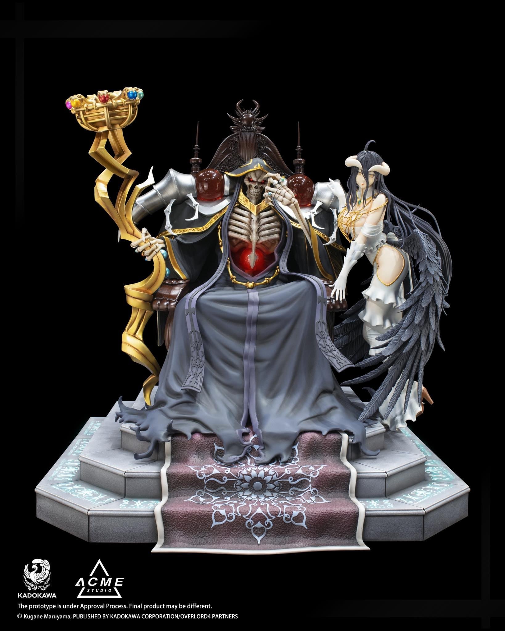 [สั่งจอง]Kadokawa x ACME 1/4 : Ainz Ooal Gown & Arubedo with Special Parts