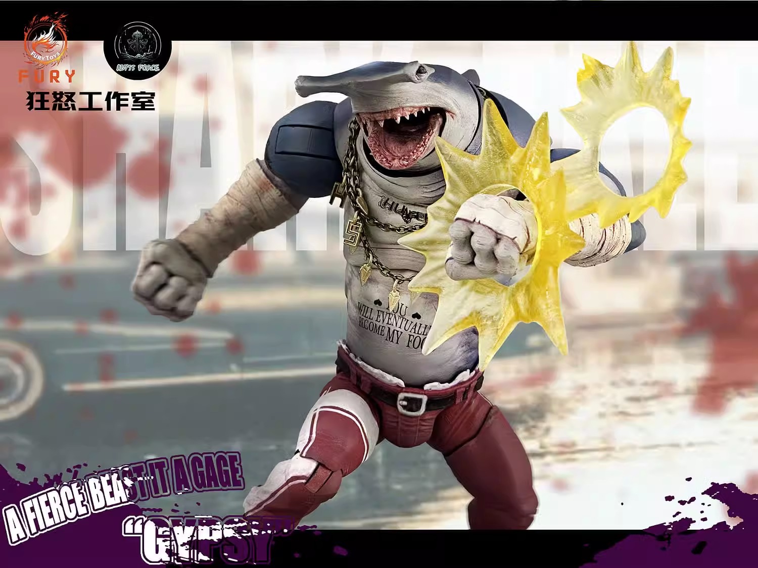 [สั่งจอง]fury toys 1/12 : Shark Tale (7นิ้ว)