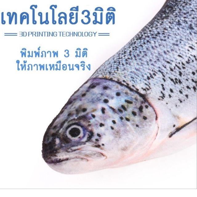 🇹🇭พร้อมส่ง🇹🇭 ตุ๊กตาปลาแคทปนิป 🐟🐠🦈 ยัดในผสมไส้แคทนิป หญ้ากัญชาแมว