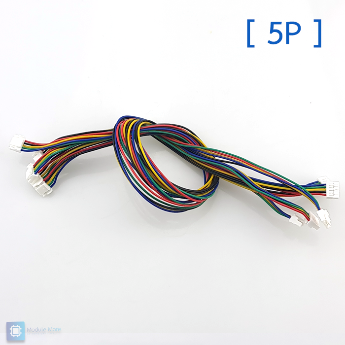 [5 เส้น] หัวต่อ JST GH1.25mm สองหัว ยาวราว 30cm 2P/3/4/5/6P double head 1.25mm spacing electronic wire with lock terminal wire