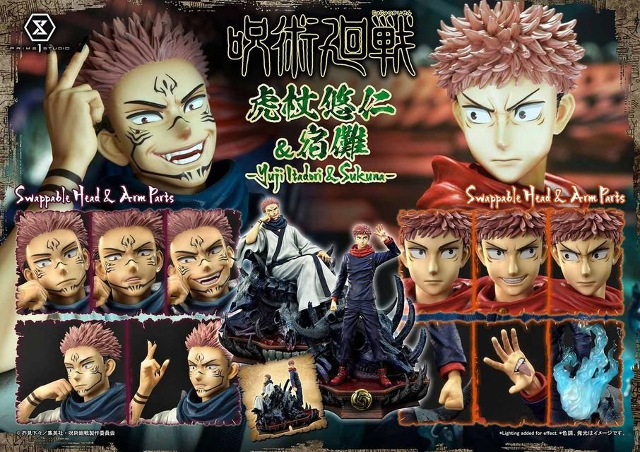 [สั่งจอง] Prime 1 Studio 1/6 : Yuji Itadori & Sukuna (Jujutsu Kaisen)
