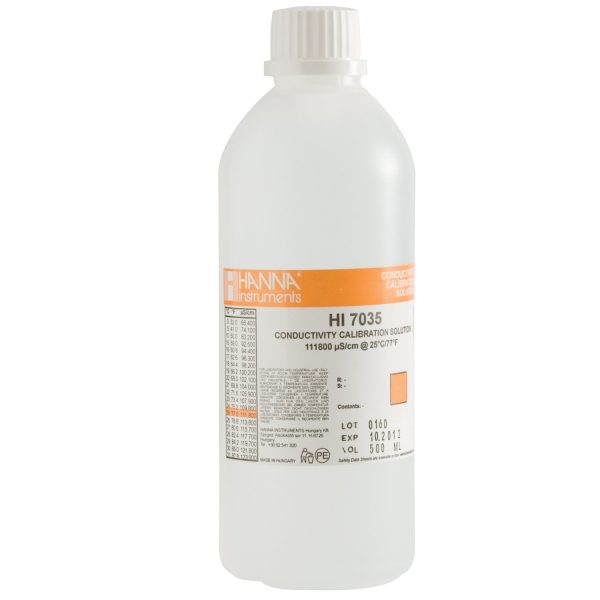 Conductivity Std. 5000uS/cm ขนาด 500ml ยี่ห้อ Hanna