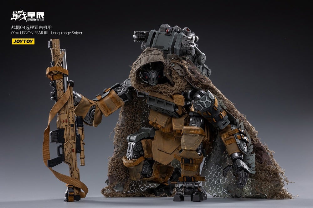 [สั่งจอง]JOY TOYS J1255 1/18 : FEAR 04 （Long-range Sniper）