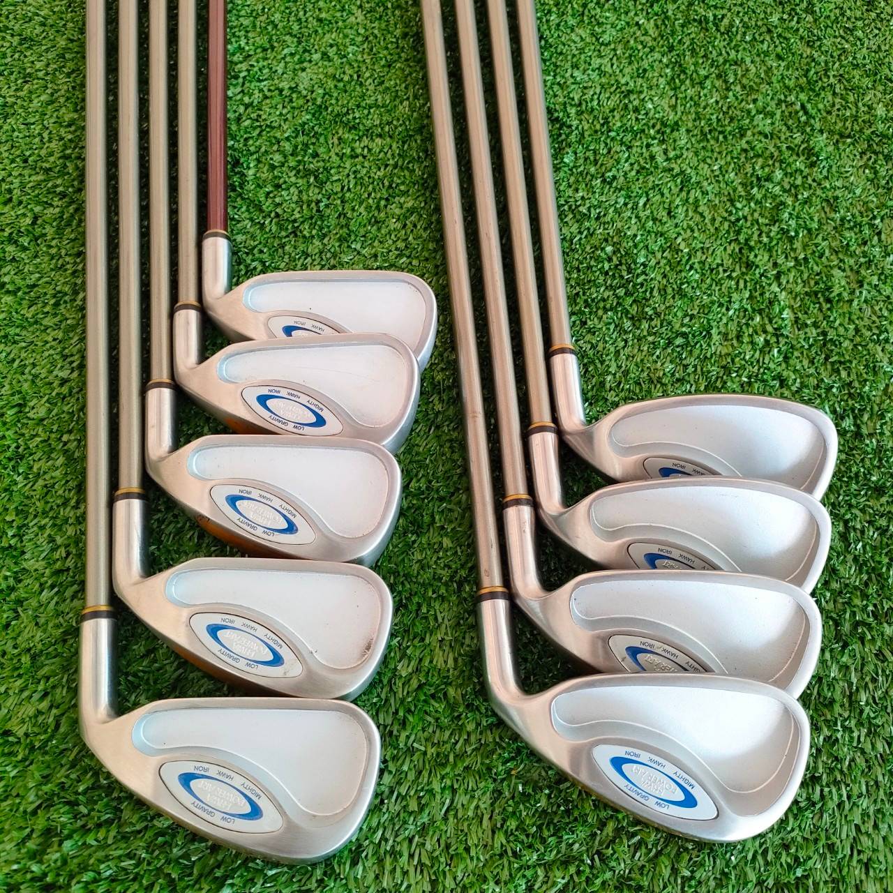 ชุดเหล็ก I-HWA POWER ART MIGHIT มีเหล็ก 3-9 เเละ PW SW ก้าน M2M FLEX R