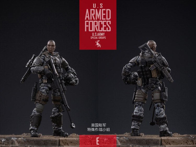 [สั่งจอง]JOYTOY 1/18 JTUS005 U.S.army special operations unit