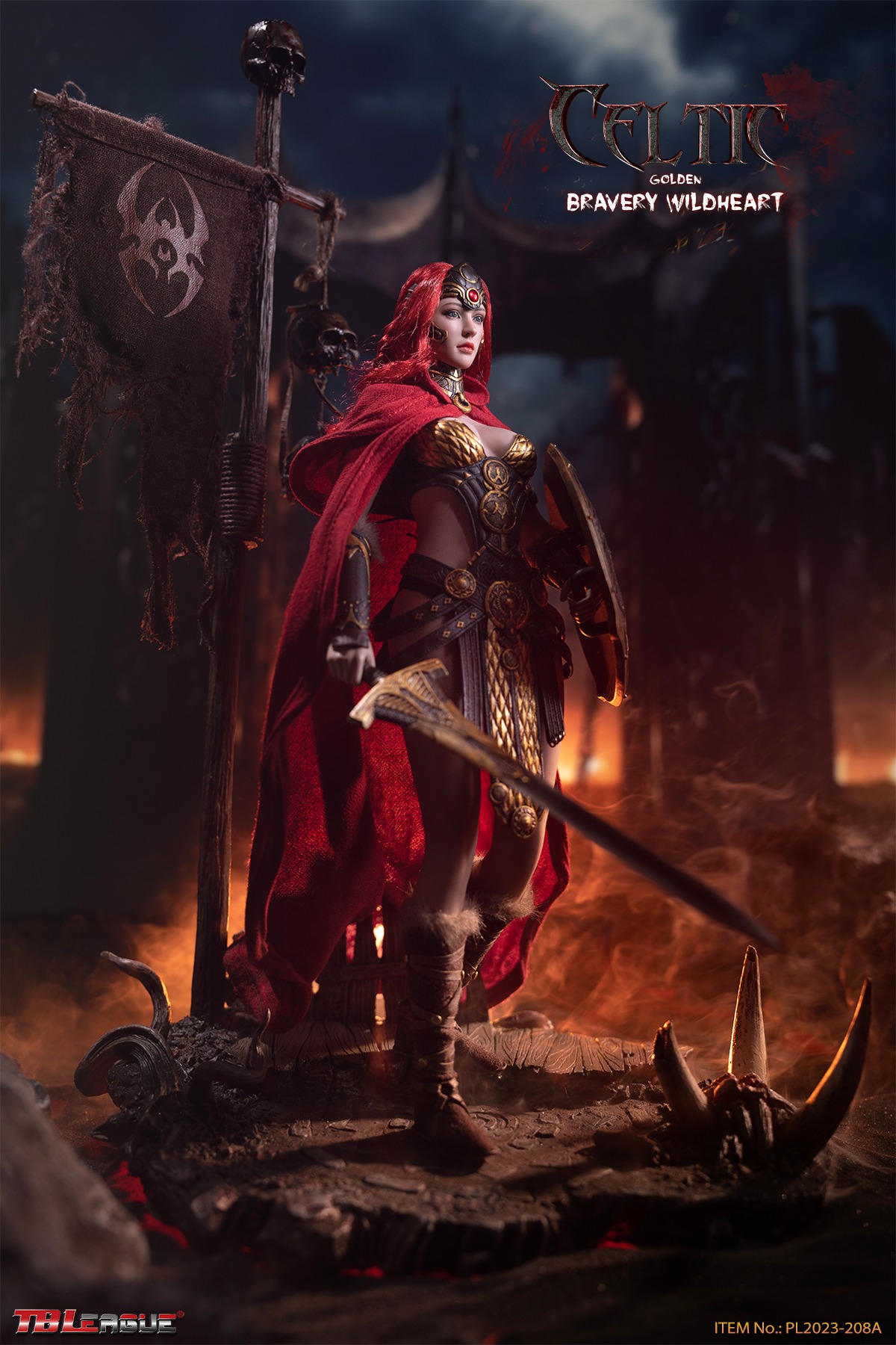 [สั่งจอง]TBLeague PL2023-208 1/6 : Celtic Bravery Wildheart