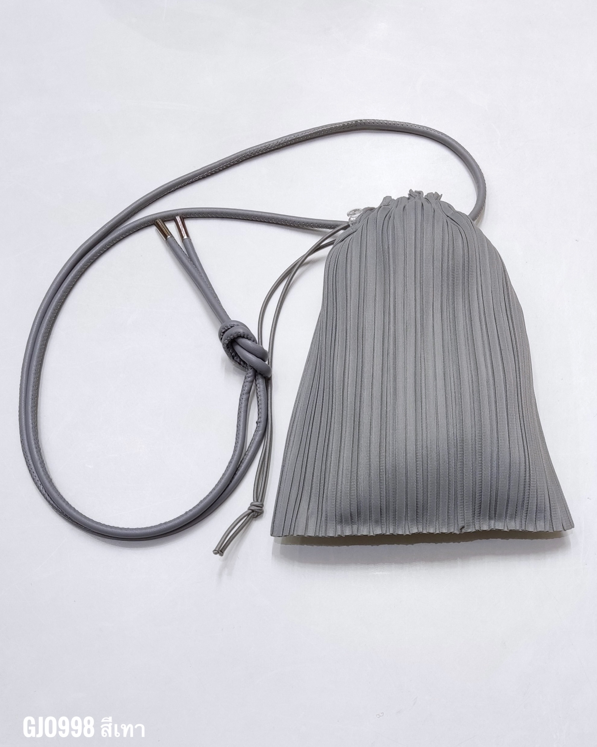 2MUAY รุ่น GJO998 กระเป๋าอัดพลีท PETITE PLEATED BAG 7 สี FREE SIZE