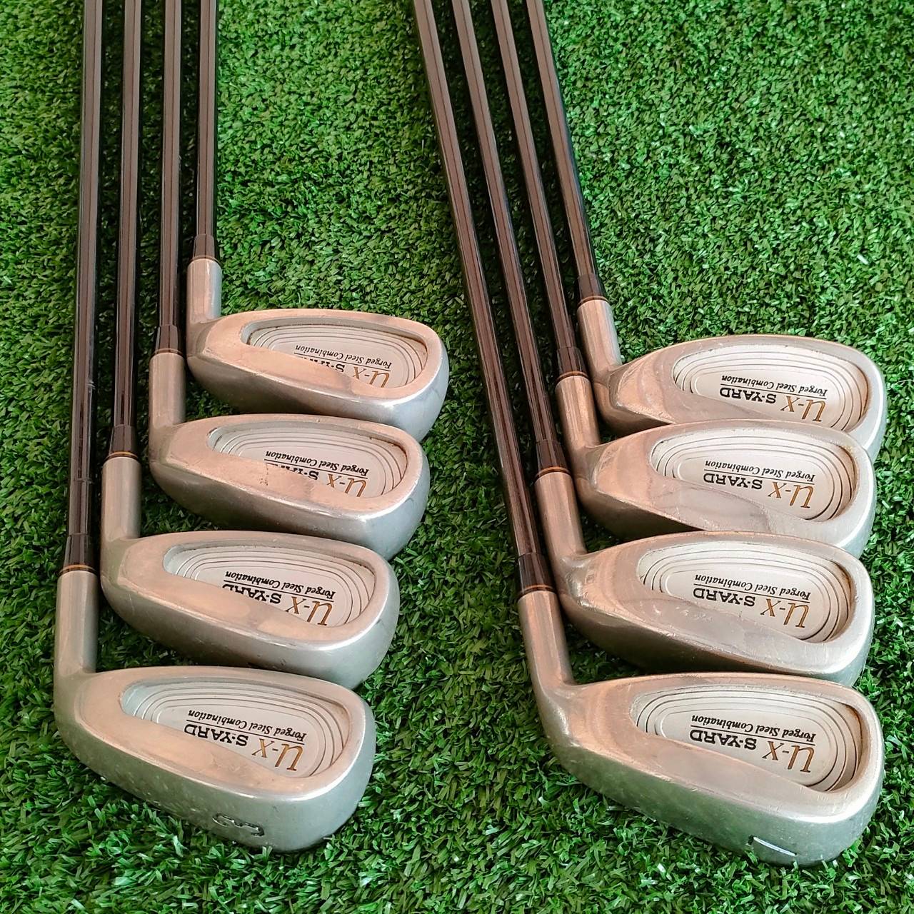 ชุดเหล็ก S-YARD U-X มีเหล็ก 3-9 เเละ PW ก้าน NEW DESIGNED FLEX R1 เหล็ก FORGED CAVITY คุณภาพพรีเมี่ยม