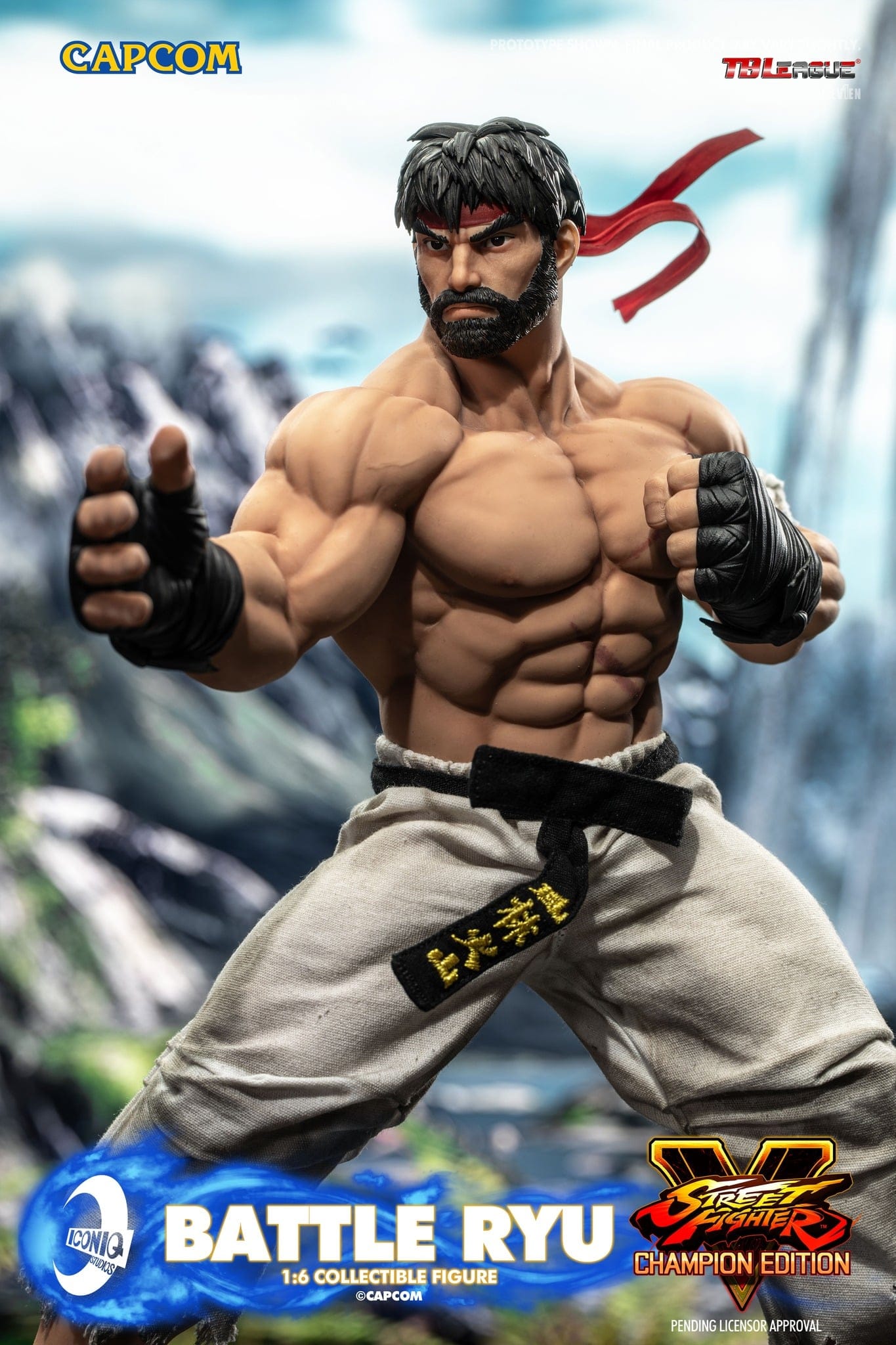 [สั่งจอง] Iconiq Studios IQGS-06 1/6 : Street Fighter - Battle Ryu