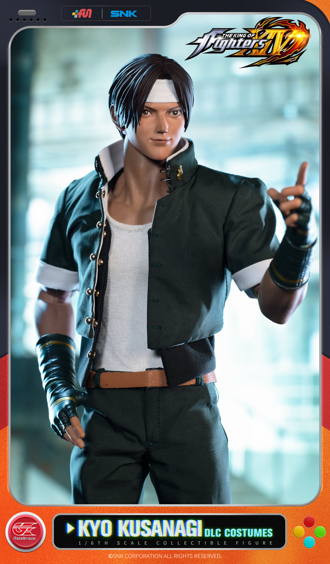 [สั่งจอง]Genesis Emen KOF-KY02 1/6 : King of Fighters XIV - Kyo Kusanagi