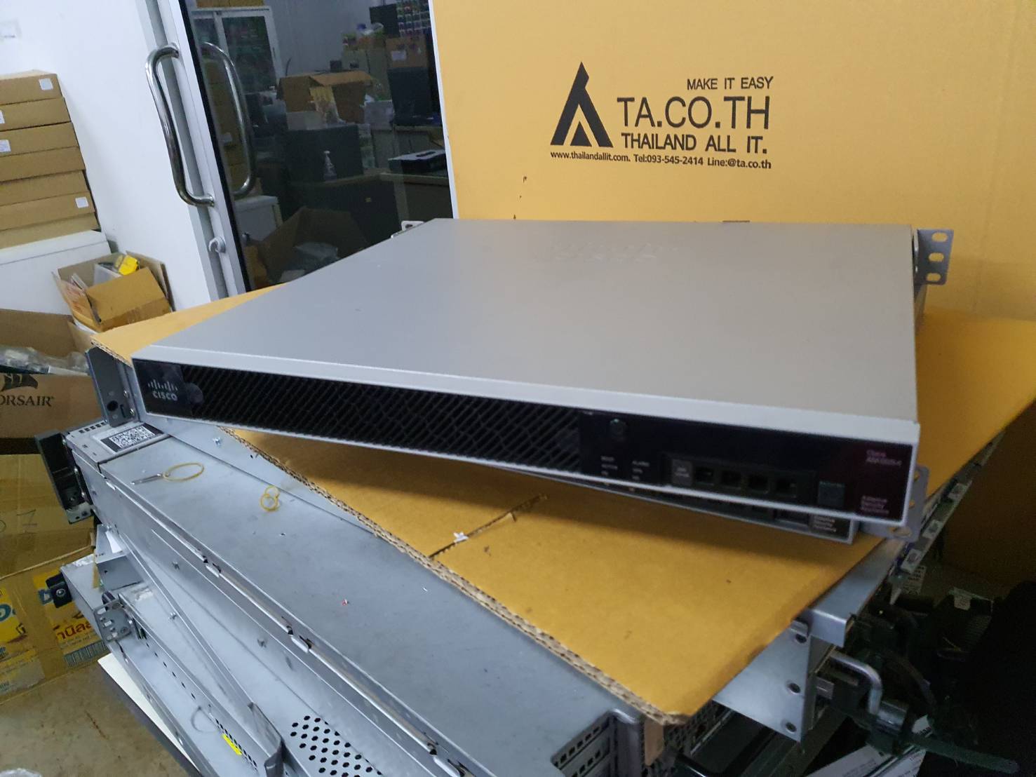 Cisco ASA 5525-X ASA5525 8-Port พร้อม ssd 128GB