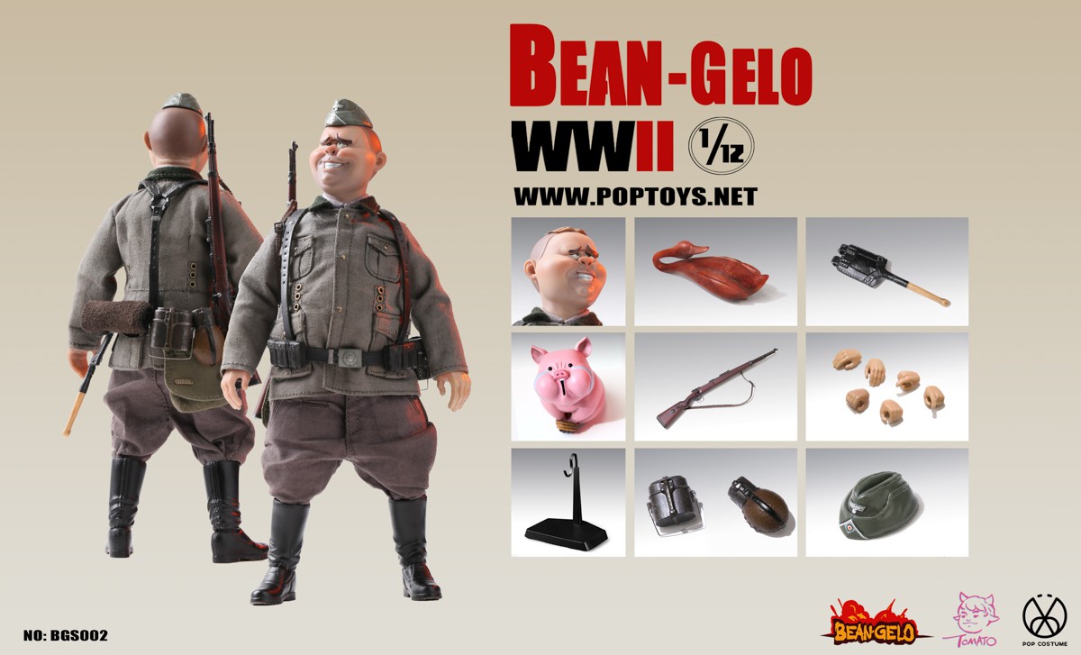 [สั่งจอง] POPTOYS 1/12 Bean Gelo Serie BGS001/2/3 Franz ,George , Weber