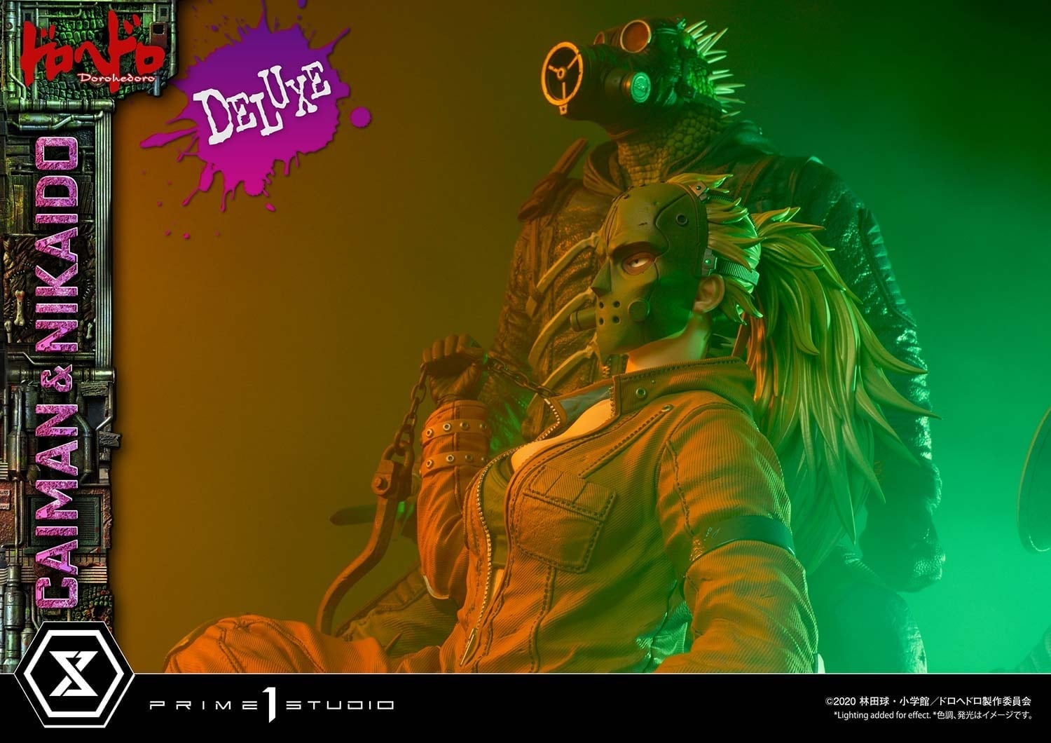 [สั่งจอง]Prime 1 Studio 1/4 : Caiman & Nikaido (Dorohedoro)