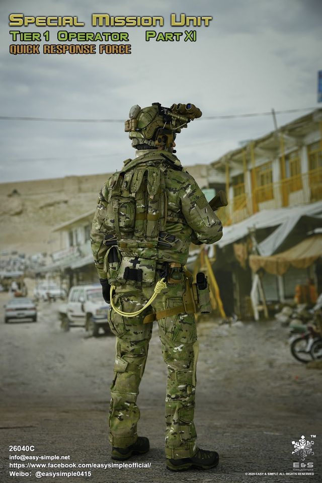 [สั่งจอง]Easy&Simple 26040C 1/6 : SMU Tier 1 Operator Part XI Quick Response Force