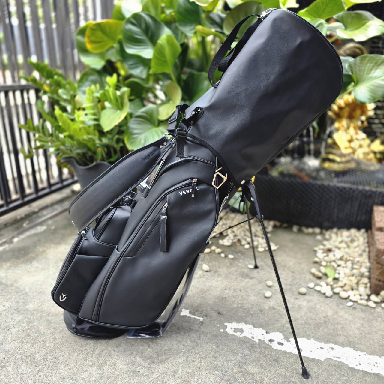 ถุงกอล์ฟ VESSEL Player V Pro 9.5 • Pebbled Black (7-Way) ของใหม่ สวยจัด!!! รุ่นใหม่ล่าสุด!!! ที่สุดของถุงกอล์ฟแห่งยุค!!!