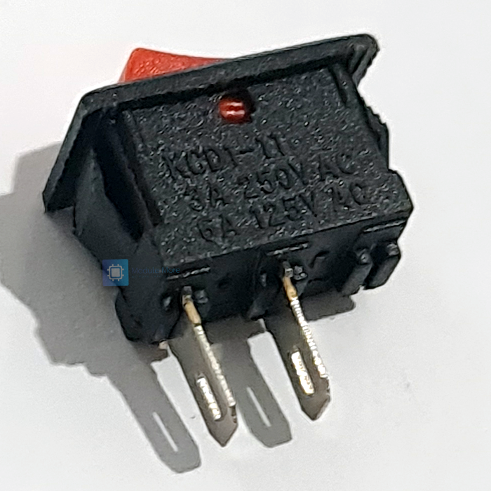 สวิตซ์เปิด-ปิด KCD1-11-2P small ON-OFF switch
