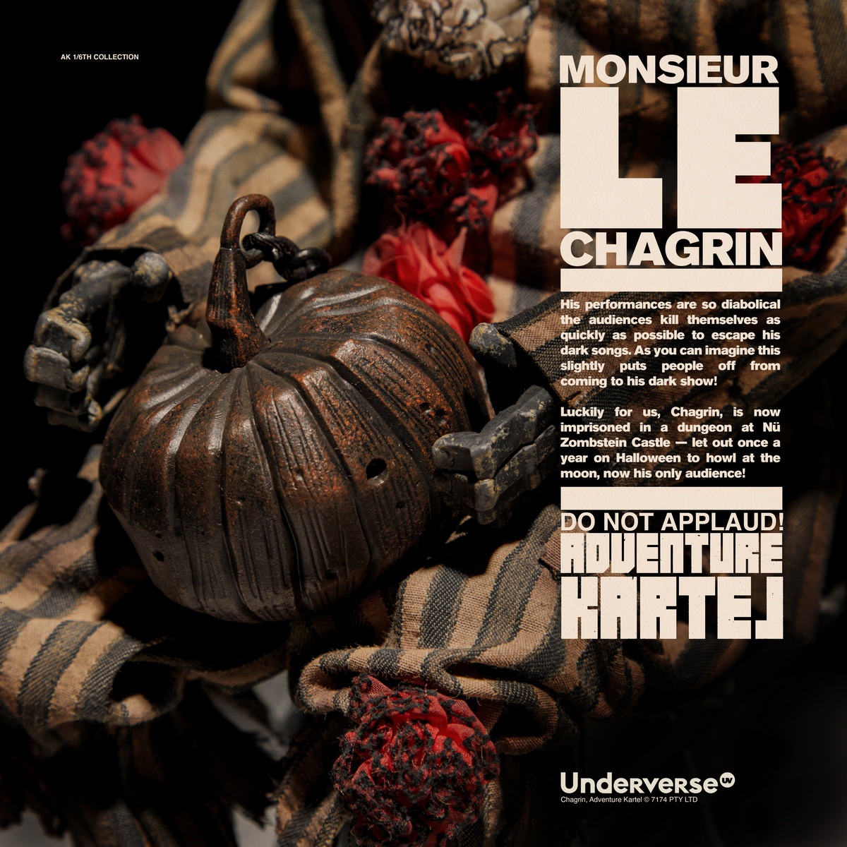 [สั่งจอง] UNDERVERSE UV202412 12” : Adventure Kartel MONSIEUR CHAGRIN