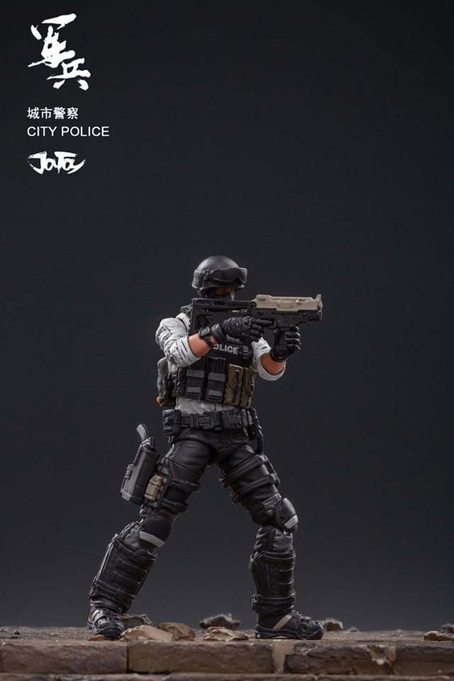 [สั่งจอง]JOYTOY：1/18 JTUS005 Urban Police Riot Prevention Police Force