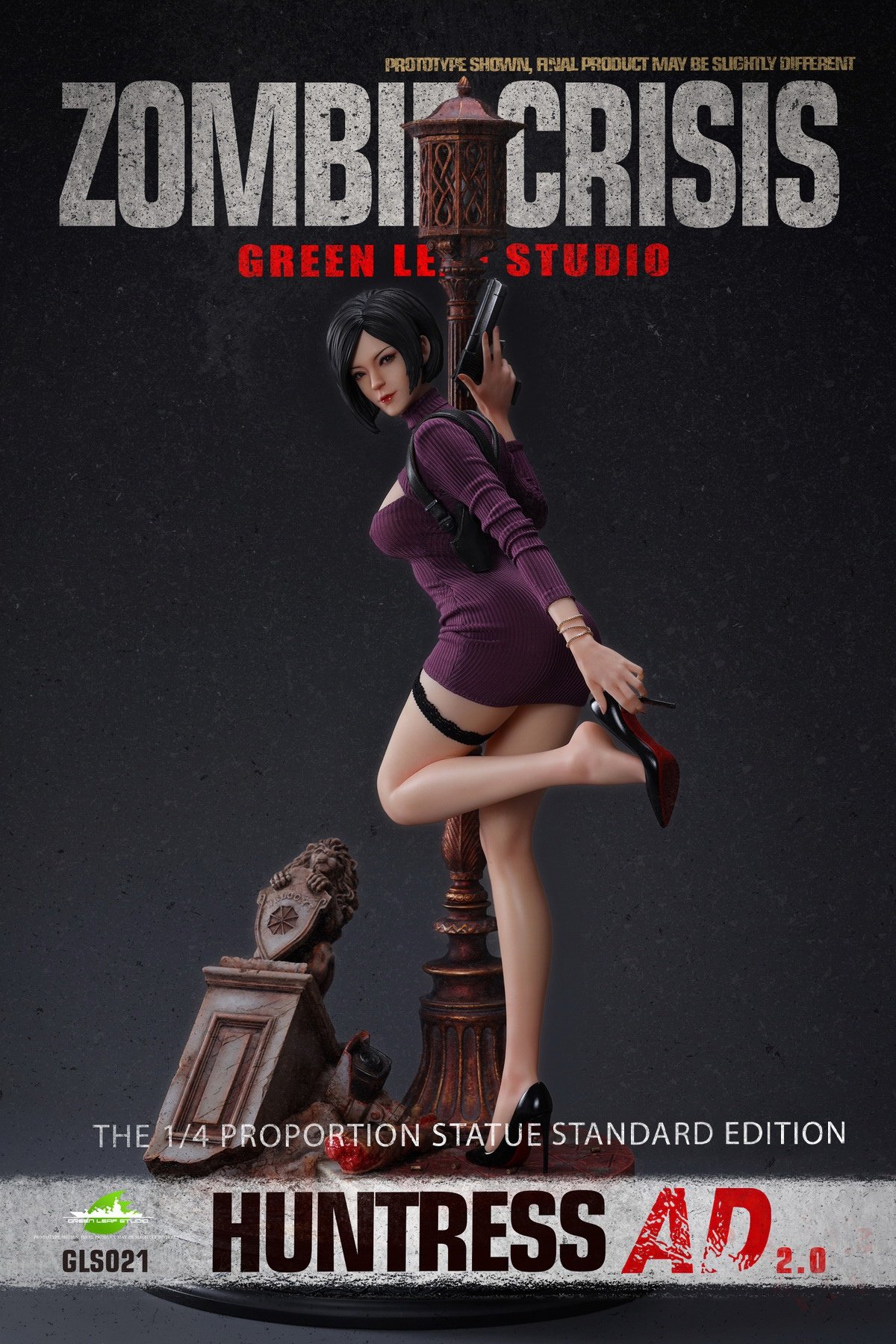 [สั่งจอง]GREEN LEAF STUDIO GLS021 1/4 : Zombie Crisis Huntress AD 2.0
