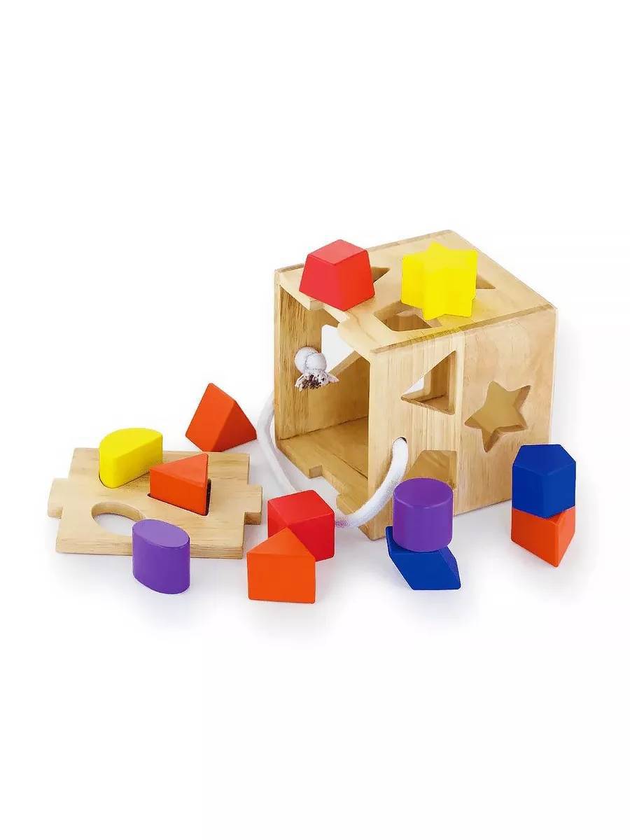 กล่องหยอดบล็อกไม้รูปทรง 12 ชิ้น ของเล่นไม้, ของเล่นเสริมพัฒนาการ, ของเล่นเด็กอนุบาล, สื่อการสอนเด็กอนุบาล วัสดุและสี ปลอดภัยต่อเด็ก มีมาตรฐาน มอก. ตามที่ สพฐ. กำหนด